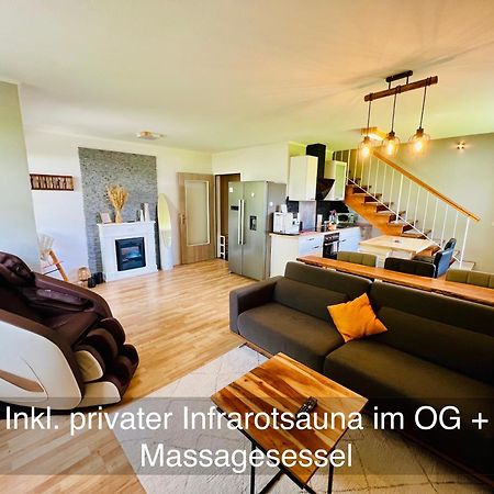Mitten Im Schwarzwald Mit Infrarot-Sauna Und Garagenparkplatz Schönwalde Exteriér fotografie